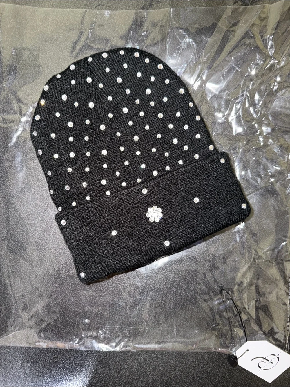 “Black Orchid” Beanie